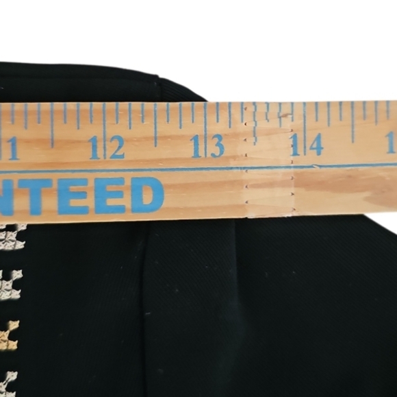 Abyaa Black Embroidered Abaya Dress Made in Jordan Modest Ramadan Eid Kaftan SzS - Picture 13 of 15